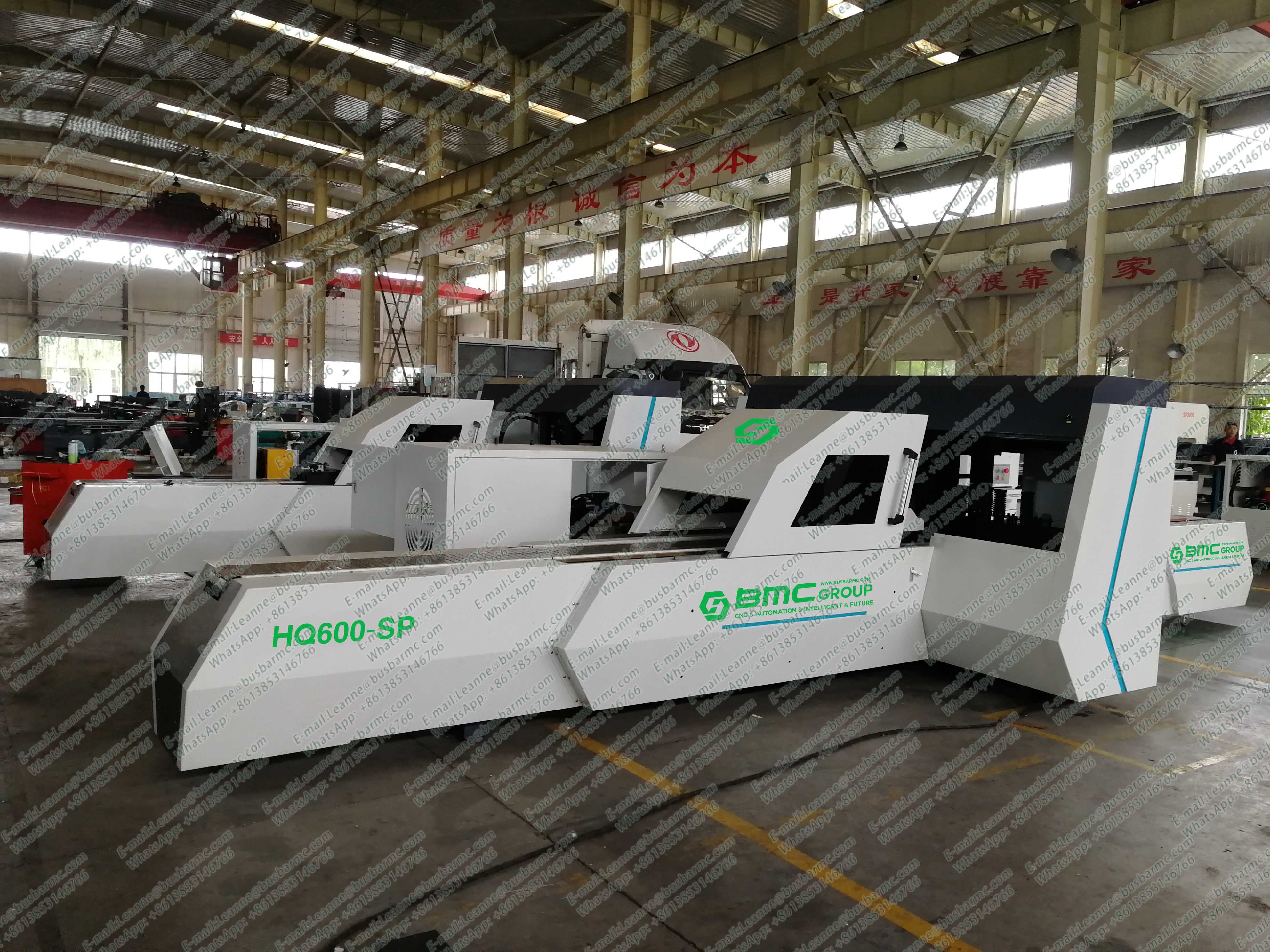 HQ600-S-7P CNC Copper busbar punching shearing machine