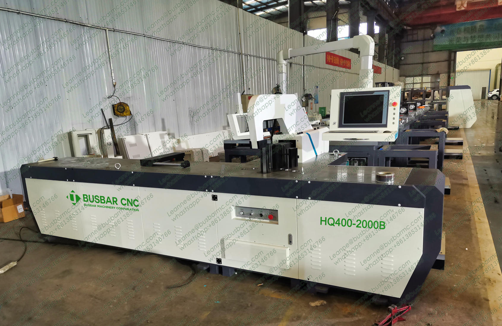 HQ400-2000B CNC Copper Busbar Bending Machine