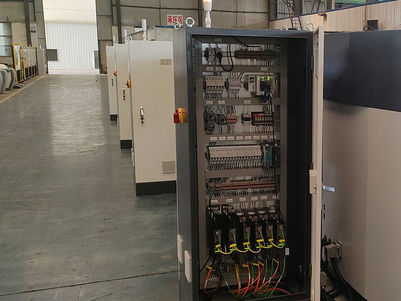 CNC Busbar Punch and Shear Factory Floor