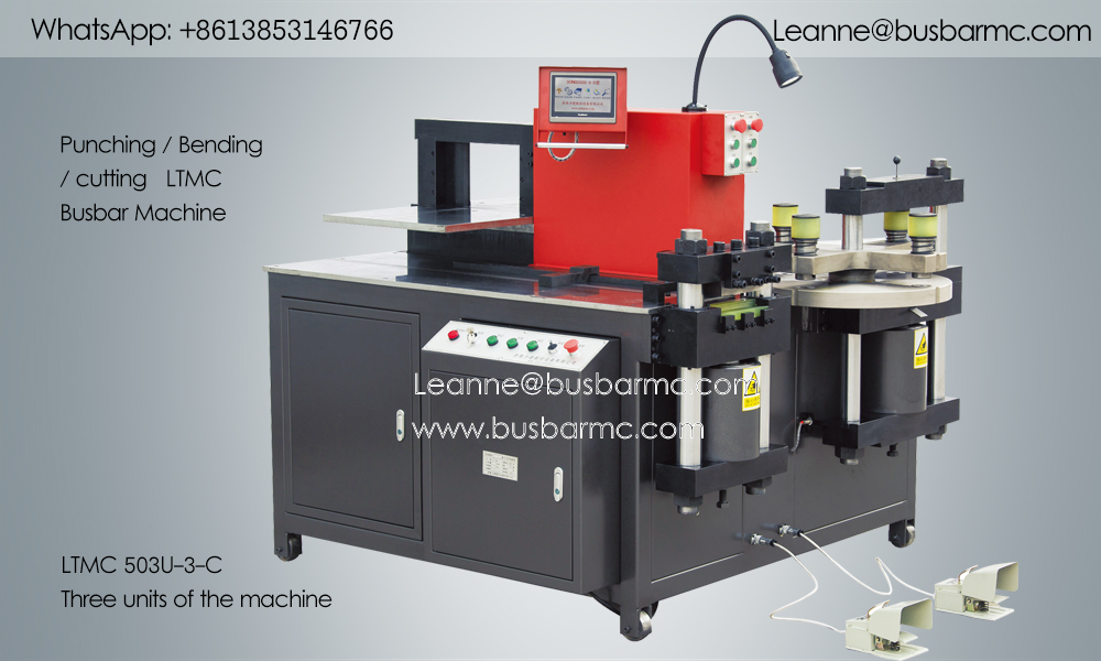 THREE IN ONE BUSBAR MACHINE